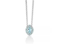 Collana Miluna Donna Le Gemme in Argento Topazio CLD4798 - CLD4798